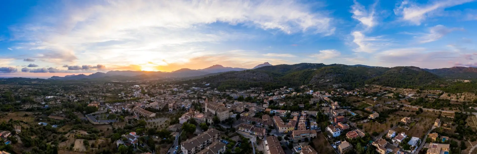 Luftaufnahme der Gemeinde Calvià