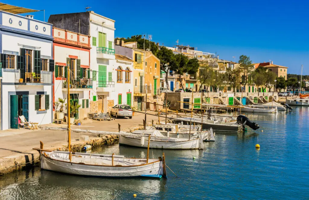 The old fishing harbour in the municipality of Felanitx