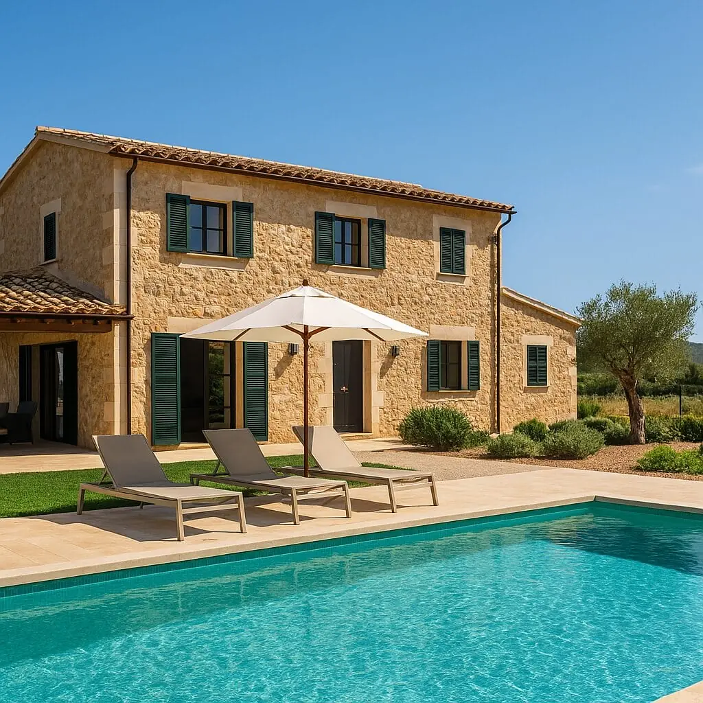 Ferienimmobilie auf Mallorca mit Terrasse