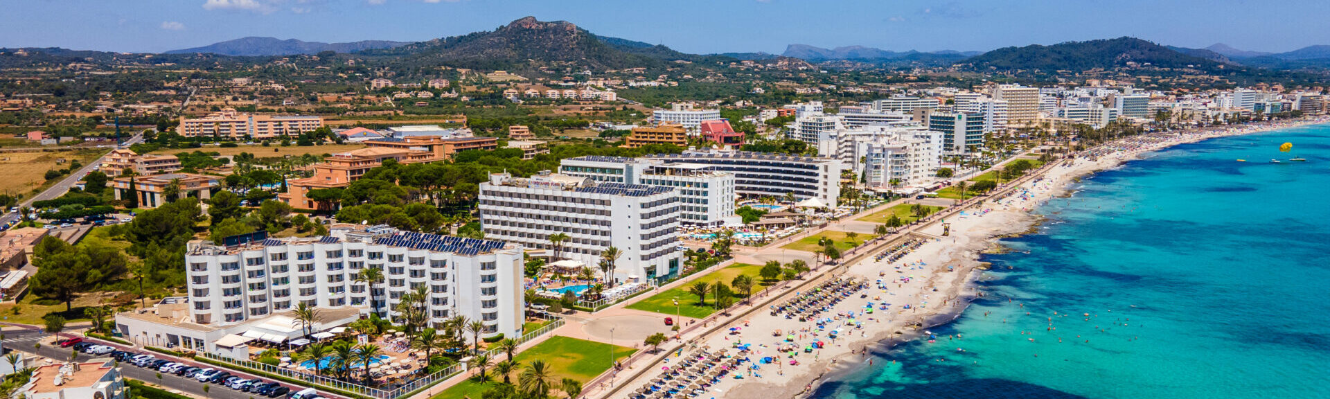 Cala Millor Morgenfotos von der Drohne