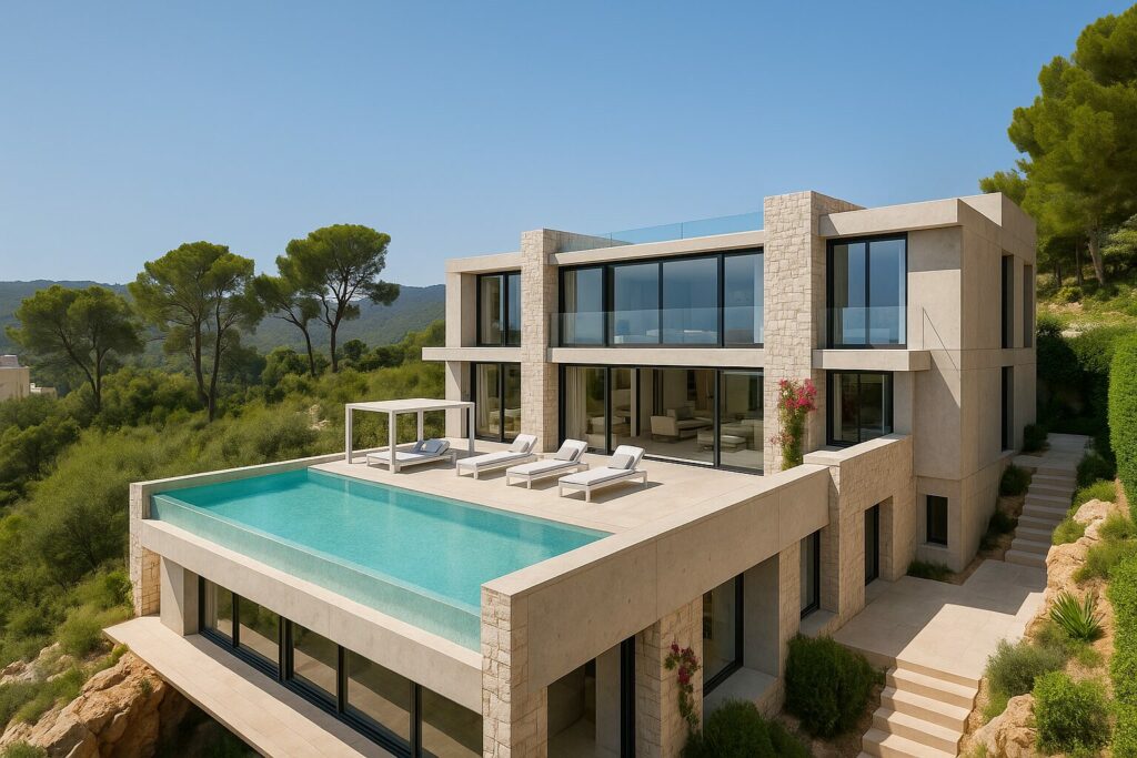 Ki generierte Villa