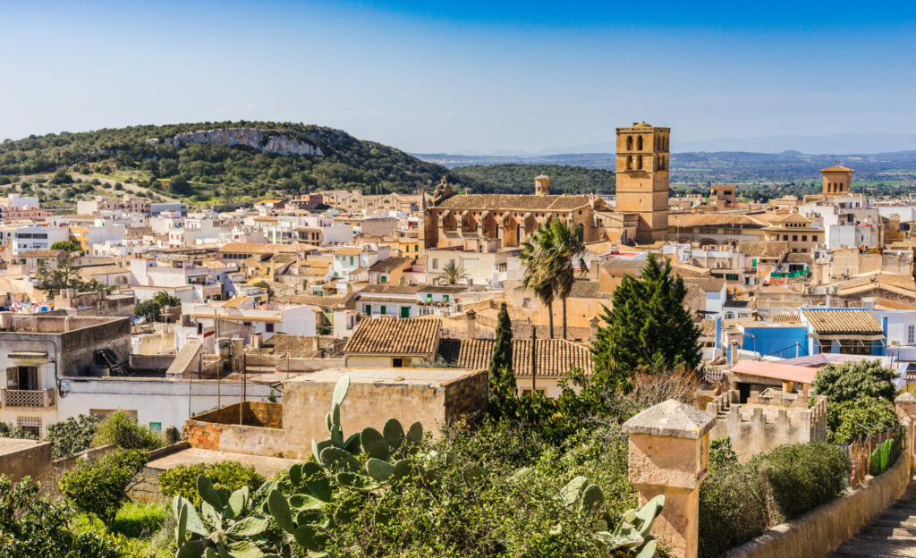 Mediterane Altstadt von Felanitx